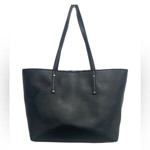INC International Concepts XL Black Tote Shoulder Bag